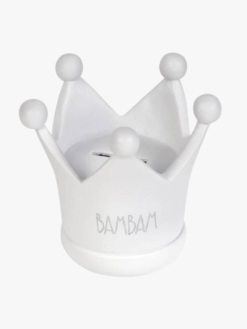 BamBam Krone Spardose, Weiß BamBam Krone Spardose, Weiß von BamBam