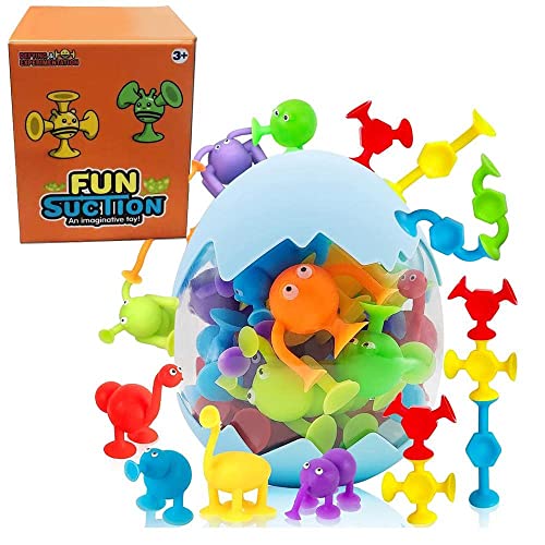 Bambebe Saugnapf Spielzeug ab 3 Jahre, Badewannenspielzeug 3 4 5 Jahre, Baby Sensorik Spielzeug, Montessori Spielzeug ab 3 4 5 6 7 8 Jahre, Interaktives Spielzeug Kinder Bambebe Saugnapf Spielzeug ab 3 Jahre, Badewannenspielzeug 3 4 5 Jahre, Baby Sensorik Spielzeug, Montessori Spielzeug ab 3 4 5 6 7 8 Jahre, Interaktives Spielzeug Kinder von Bambebe