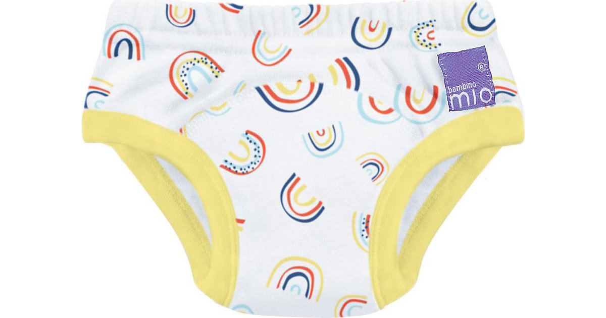 Bambino Mio, Töpfchen-Trainingshose, Regenbogenfarben, 3+ Jahre bunt Gr. 98/104 Bambino Mio, Töpfchen-Trainingshose, Regenbogenfarben, 3+ Jahre bunt Gr. 98/104 von Bambino Mio