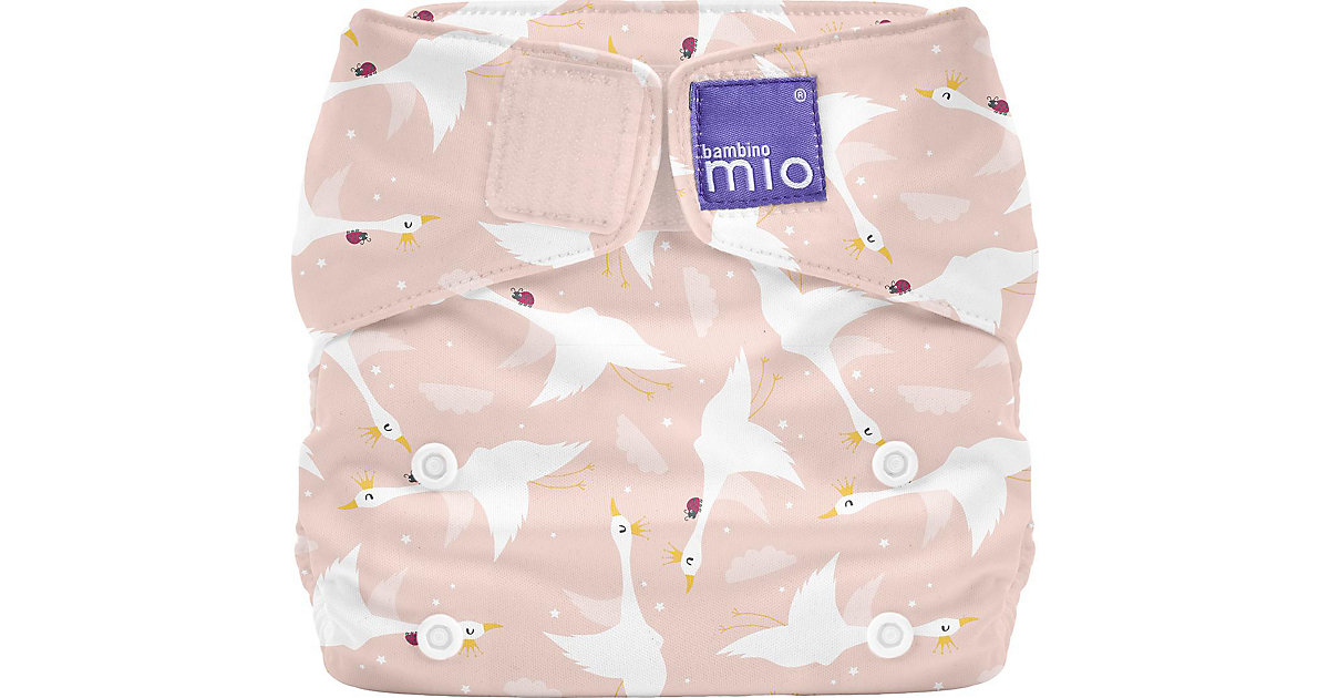 Bambino Mio, miosolo classic All-in-One Stoffwindel, Schläfriger Schwan rosa/weiß Gr. 80/86 Bambino Mio, miosolo classic All-in-One Stoffwindel, Schläfriger Schwan rosa/weiß Gr. 80/86 von Bambino Mio