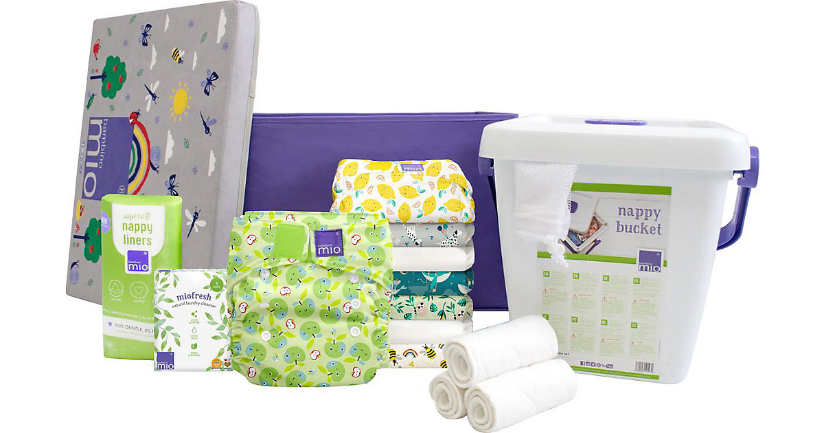Bambino Mio, miosolo classic Stoffwindel Starter Set, Lieblinge bunt Modell 1 Bambino Mio, miosolo classic Stoffwindel Starter Set, Lieblinge bunt Modell 1 von Bambino Mio