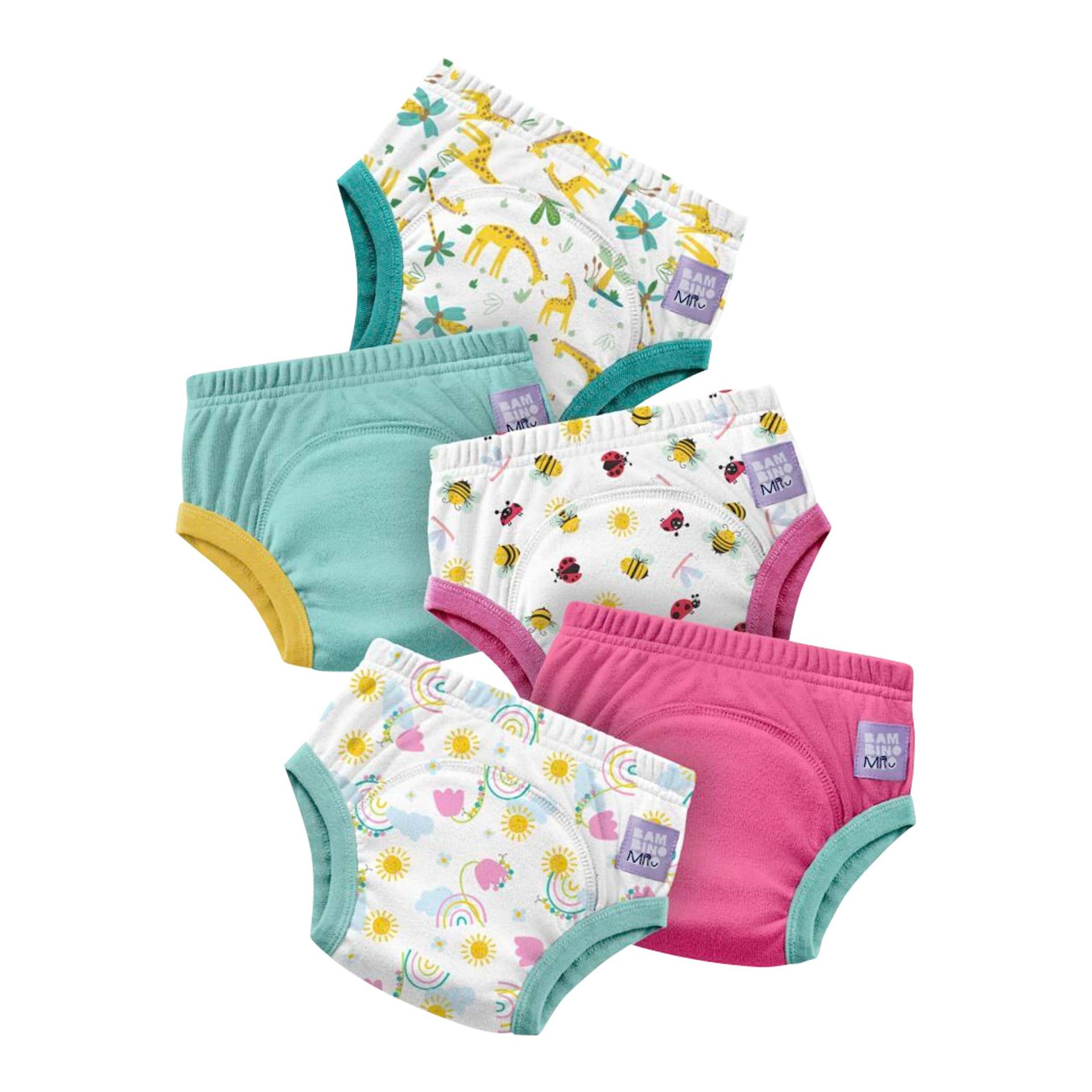 Bambino Mio 5er-Set Töpfchen-Trainingshose ab 3 Jahren von Bambino Mio