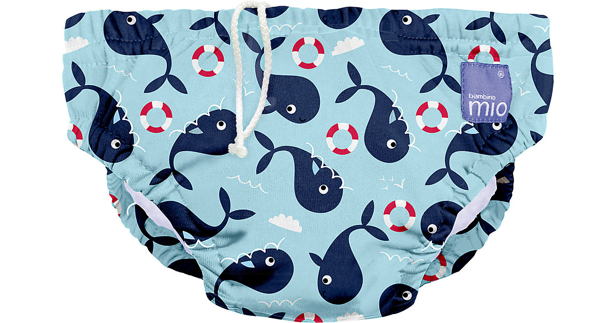 Bambino Mio, Wiederverwendbare Schwimmwindel, Walfisch, M (6-12 Monate) hellblau Gr. 68/74 Jungen Baby Bambino Mio, Wiederverwendbare Schwimmwindel, Walfisch, M (6-12 Monate) hellblau Gr. 68/74 Jungen Baby von Bambino Mio