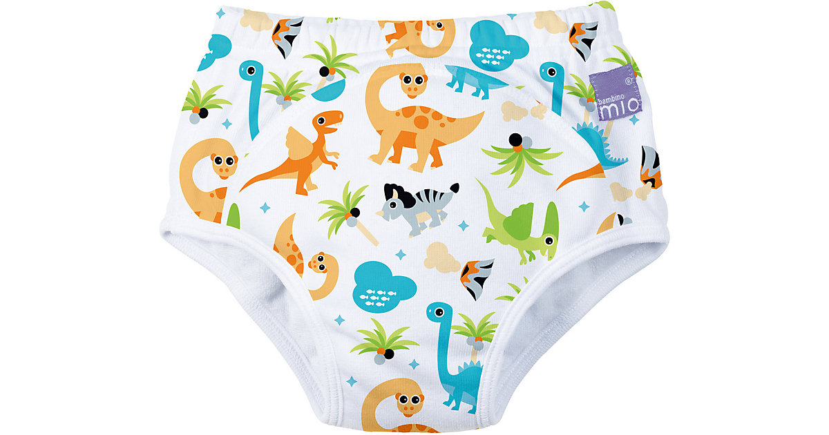 Bambino Mio, Töpfchen-Trainingshose, Dino, 3+ Jahre türkis/weiß Gr. 98/104 Bambino Mio, Töpfchen-Trainingshose, Dino, 3+ Jahre türkis/weiß Gr. 98/104 von Bambino Mio