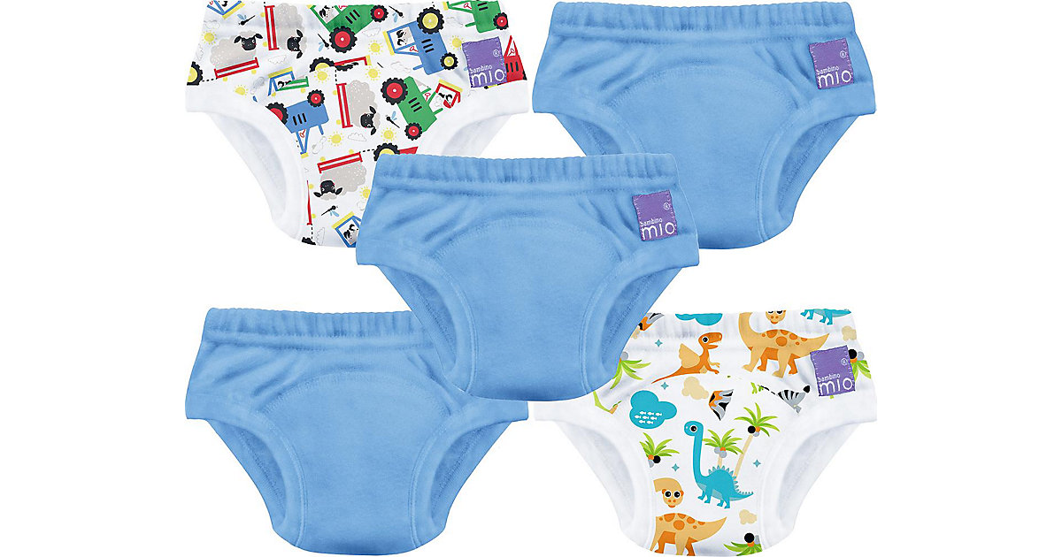 Töpfchen-Trainingshose, Freunde des Bauernhofs, 2-3 Jahre, 5er Packung blau-kombi Gr. 92/98 Töpfchen-Trainingshose, Freunde des Bauernhofs, 2-3 Jahre, 5er Packung blau-kombi Gr. 92/98 von Bambino Mio