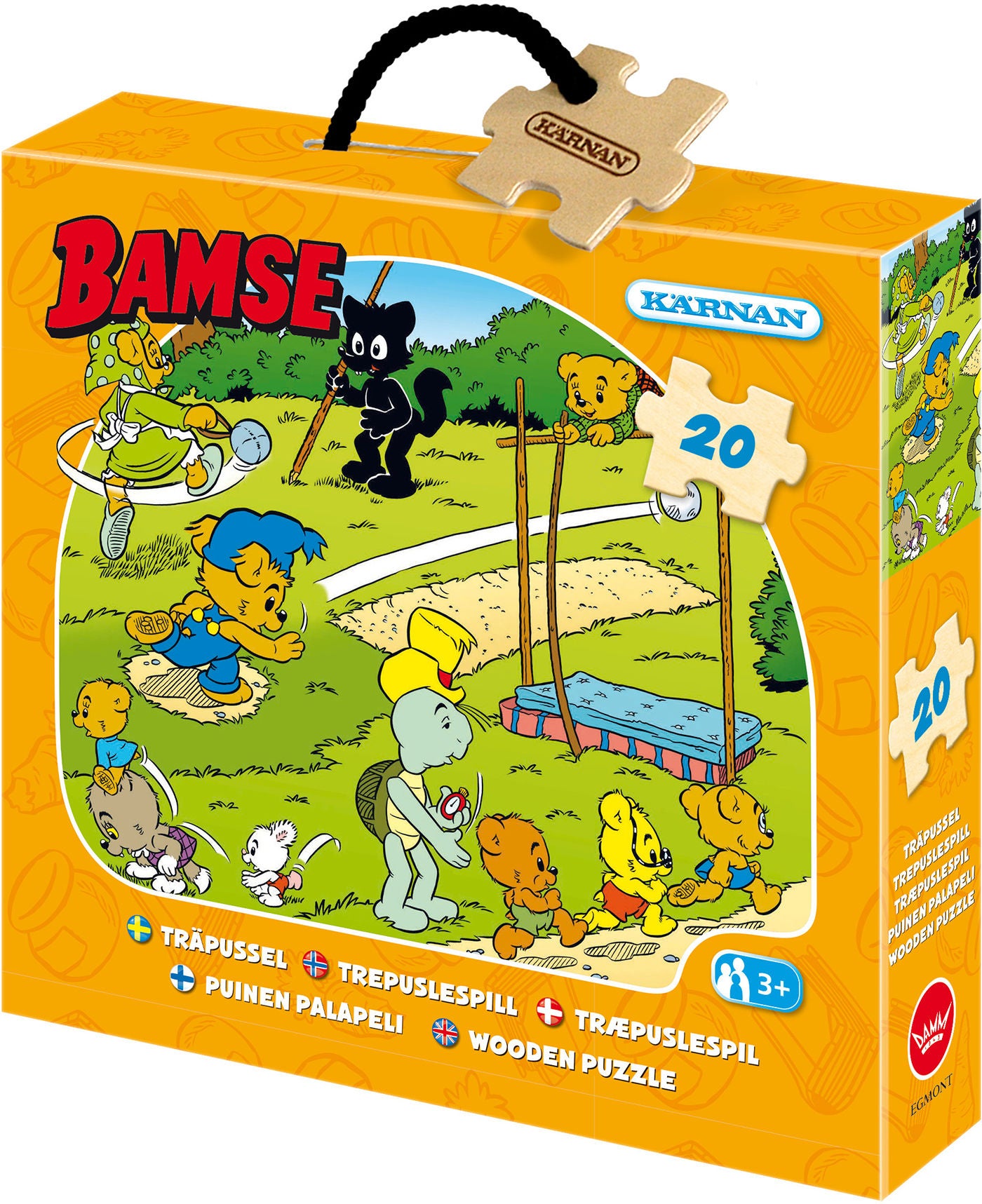 Kärnan Puzzlekoffer Bamse 20-teilig von Bamse