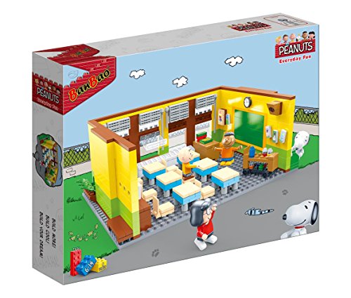 BanBao 7501 Snoopy/Peanuts Classroom, Mehrfarbig von BanBao