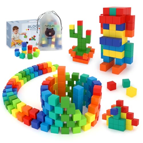 BananMelonBM Magnetische Bausteine für Kleinkinder im Alter von 3–5 Jahren, magnetische Blöcke für Kinder im Alter von 4–8 Jahren, magnetische Würfel, Vorschule, pädagogisches sensorisches BananMelonBM Magnetische Bausteine für Kleinkinder im Alter von 3–5 Jahren, magnetische Blöcke für Kinder im Alter von 4–8 Jahren, magnetische Würfel, Vorschule, pädagogisches sensorisches von BananMelonBM