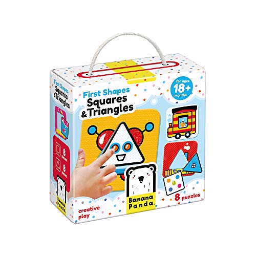 1st Shapes Squares & Triangles von Banana Panda