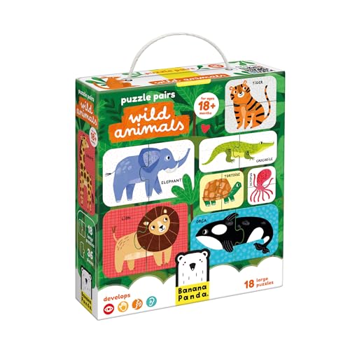 Banana Panda 49262 Puzzle-Paare, Mehrfarbig Banana Panda 49262 Puzzle-Paare, Mehrfarbig von Banana Panda