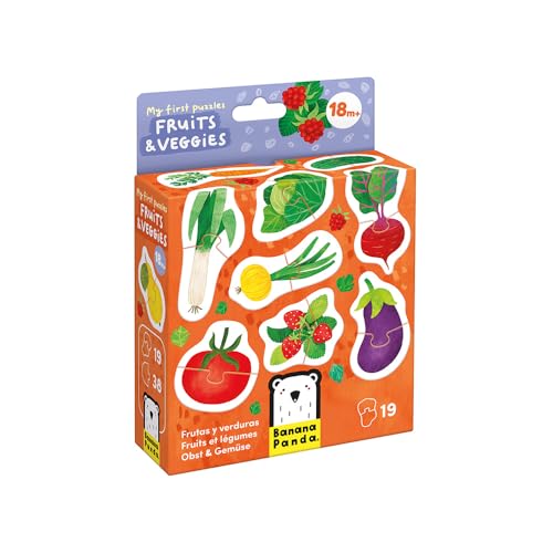Banana Panda Jigsaw My First Puzzle - Obst & Gemüse: Lernen durch Spielen aus Garten und Obstgarten Banana Panda Jigsaw My First Puzzle - Obst & Gemüse: Lernen durch Spielen aus Garten und Obstgarten von Banana Panda