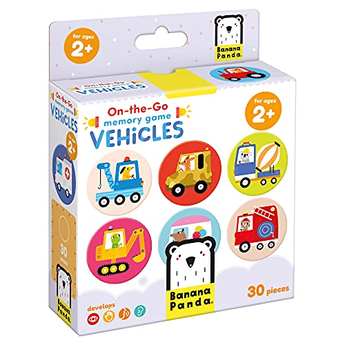 Banana Panda On-The-Go Memory Spiel Fahrzeuge 2+ von Banana Panda