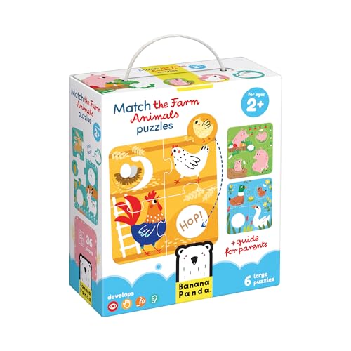 Banana Panda 49168, Farm Animals Puzzles 2+ von Banana Panda