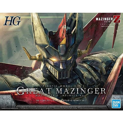 Bandai 1/144 Great MAZINGERï¼ˆMAZINGER Z Infinity Ver.ï¼‰, BAS5055323, Mehrfarbig, Scala 1/144, Keine von BANDAI SPIRITS
