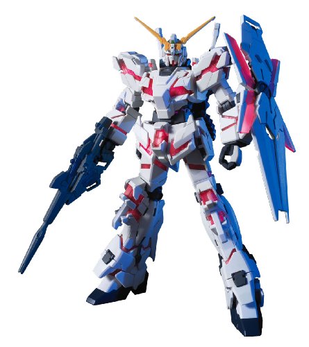 Bandai Hobby #100 RX-0 Unicorn Gundam (Destroy Mode), Bandai HGUC Actionfigur von Bandai Hobby