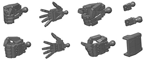 Bandai Hobby HD 1/144 MS Hand 01 EFSF Builders Parts, dunkelgrau Bandai Hobby HD 1/144 MS Hand 01 EFSF Builders Parts, dunkelgrau von Bandai Hobby