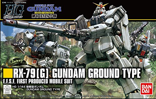 Bandai Hobby HGUC 1/144 #210 RX-79[G] Ground Gundam Typ Gundam 08th MS Team von Bandai Hobby