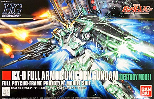 Bandai Hobby HGUC # 178 Volle Rüstung Unicorn Gundam Model Kit (1/144 Scale) von Bandai Hobby