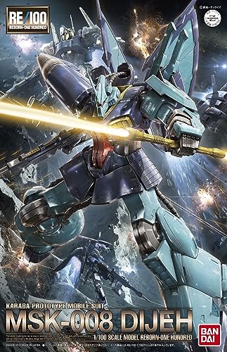 Bandai Hobby RE/100 Zeta Z Gundam Dijeh MG 1/100 Modellbausatz von BANDAI NAMCO Entertainment Germany