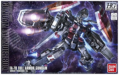 Bandai Hobby hgtb Full Armor Gundam Ver Thunderbolt Anime Farbe Gundam Thunderbolt Building Kit (1/144) von Bandai Hobby