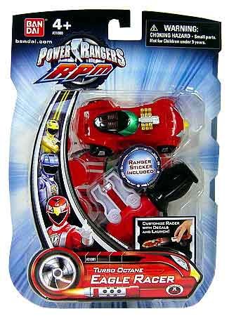Power Rangers - RPM - Racing Performance Machines - Turbo Octane Eagle Racer - Rot von BANDAI NAMCO Entertainment Germany