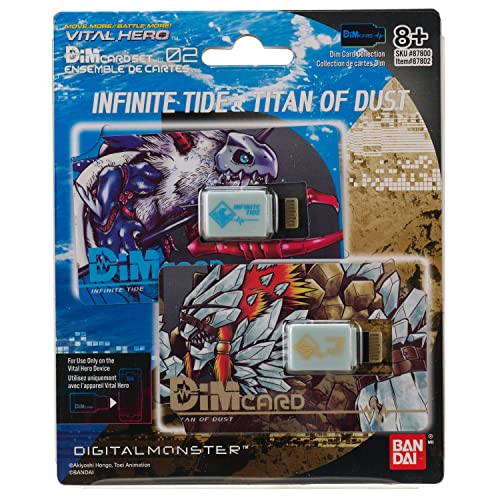 Vital Hero DIM-Karten-Set (Infinite Tide & Titan of Dust) von Bandai Namco