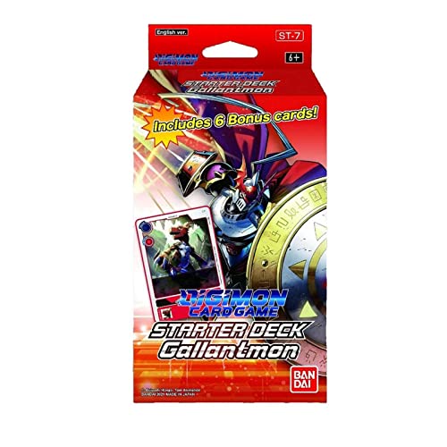 Bandai TCG Digimon Card Game - Starter Deck Display Gallantmon ST-7 (6 Decks) - EN von Bandai TCG