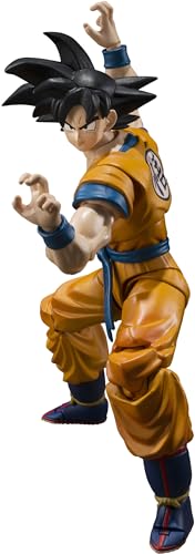 TAMASHII NATIONS BANDAI Spirits(バンダイ スピリッツ) S.H. Figuarts Dragon Ball Super Son Goku Super Hero vorbemalte Actionfigur von TAMASHII NATIONS