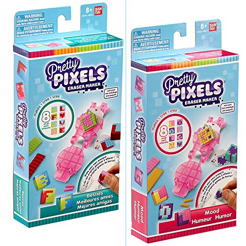 BANDAI Pretty Pixels – Krazy Pixels – Radiergummi-Fabrik – Mini-Set – Zufällig ausgewähltes Modell – Basteln BANDAI Pretty Pixels – Krazy Pixels – Radiergummi-Fabrik – Mini-Set – Zufällig ausgewähltes Modell – Basteln von BANDAI