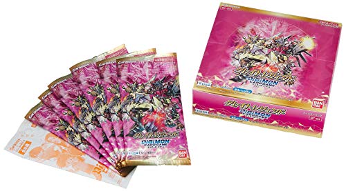 BANDAI Digimon Card Game Booster Great Legend [BT-04] (Box) (24 Pakete) von Bandai