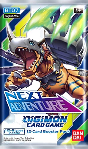 BANDAI Digimon Kartenspiel: Booster - Next Adventure BT07 | Kartenspiel | Ab 6 Jahren | 2 Spieler | 10 Minuten Spielzeit Mehrfarbig BCL2602498 BANDAI Digimon Kartenspiel: Booster - Next Adventure BT07 | Kartenspiel | Ab 6 Jahren | 2 Spieler | 10 Minuten Spielzeit Mehrfarbig BCL2602498 von BANDAI