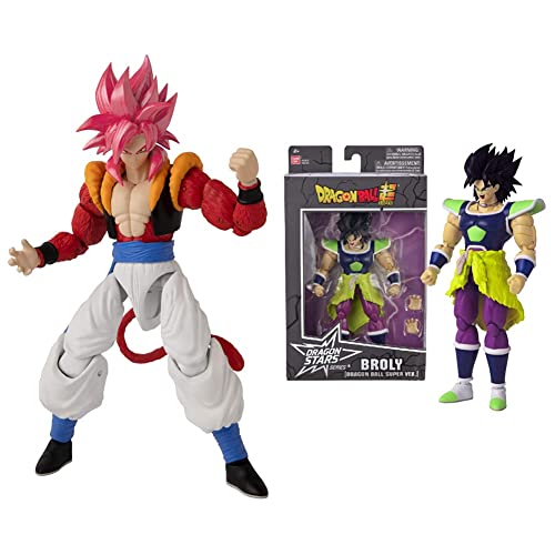 Bandai Ball Dragon Star Figur 17 cm – Super Saiyan 4 Gogeta – 36765 Dragon Ball Super – Dragon Stars Figur – Broly - 36781 von BANDAI