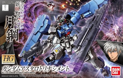 BANDAI High Grade HG 1/144 Mobile Suit Gundam ASW-G-29 Gundam Astaroth Renaissance von BANDAI SPIRITS