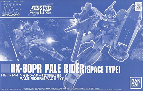 Bandai HG 1/144 RX-80PR Pale Rider SPACE TYPE Plastic Kit von Bandai