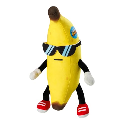 Bandai - Stumble Guys – Banana Guy – Großes Plüschtier 30 cm bunt – Plüschtier Videospiel Stumble Guys – Plüsch Banane – PMS7008D von Bandai