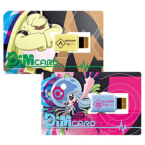 Bandai Vital Bracelet Digital Monster Dim Card V2 Angoramon & Jerimon von Bandai
