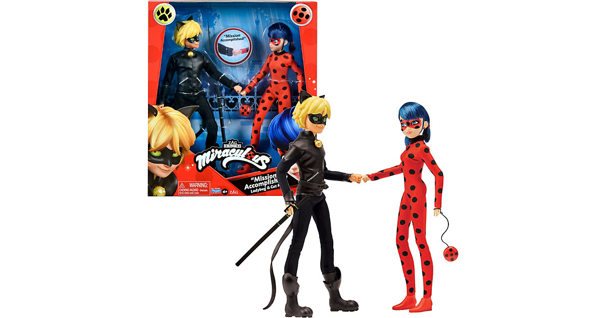 Miraculous 2 Puppen 26 cm von Bandai