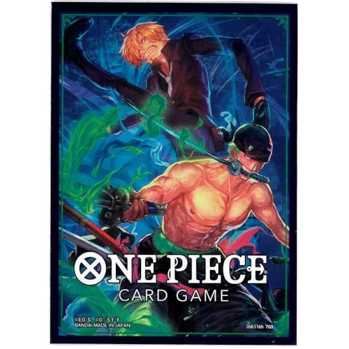 One Piece Card Game - Official Sleeves Set No. 5 - Zorro & Sanji (70 Sleeves) von Bandai