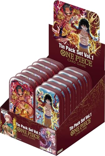 One Piece TCG Tin Pack Set Vol. 1-2 Packs (Random Art) von BANDAI