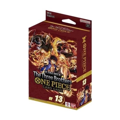 BANDAI One Piece Card Game - Ultra Deck- The Three Brothers st-13 - eng BANDAI One Piece Card Game - Ultra Deck- The Three Brothers st-13 - eng von BANDAI