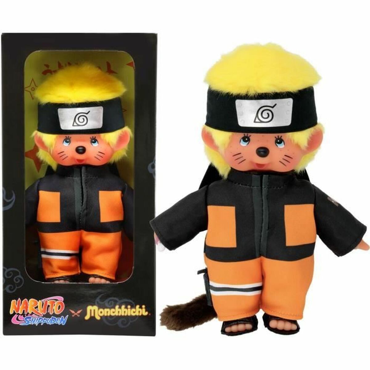 Plüschtier Bandai Monchhichi Naruto Plüschtier Bandai Monchhichi Naruto von Bandai