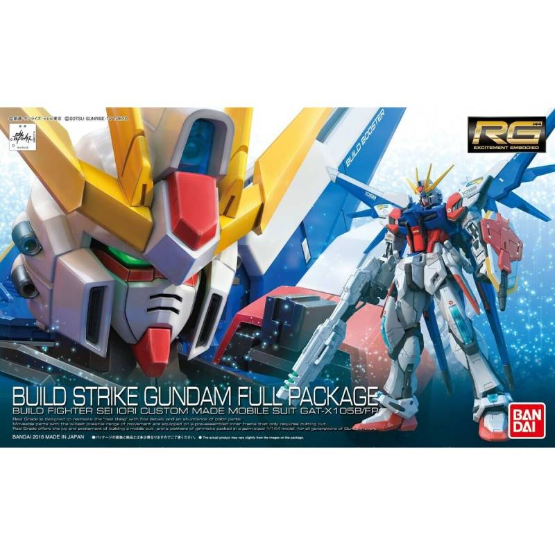 Sammelfigur Bandai BUILD STRIKE GUNDAM FULL PACKAGE BL Blau Kunststoff Animation und Anime von Bandai