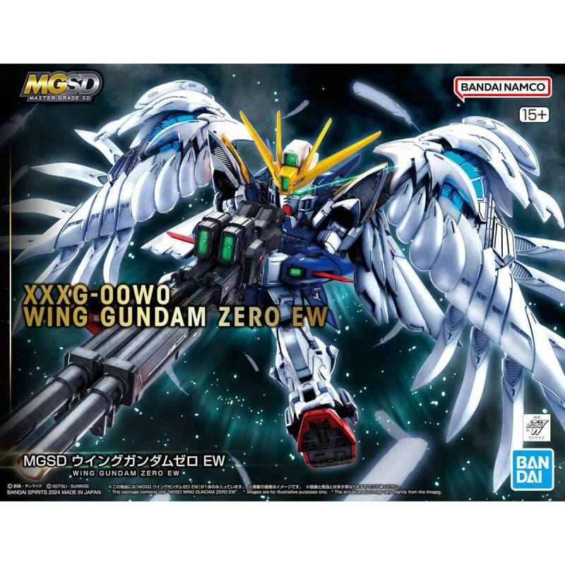 Sammelfigur Bandai MGSD WING GUNDAM ZERO EW Kunststoff Animation und Anime von Bandai
