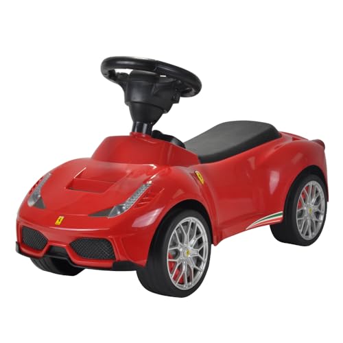 Bandits & Angels Ferrari 488 GTE Rutschauto ab 1 Jahr für Jungen und Mädchen Rot – Cooles rotes Rutschauto – für Drinnen und Draußen – mit Aufkleberset Bandits & Angels Ferrari 488 GTE Rutschauto ab 1 Jahr für Jungen und Mädchen Rot – Cooles rotes Rutschauto – für Drinnen und Draußen – mit Aufkleberset von Bandits & Angels