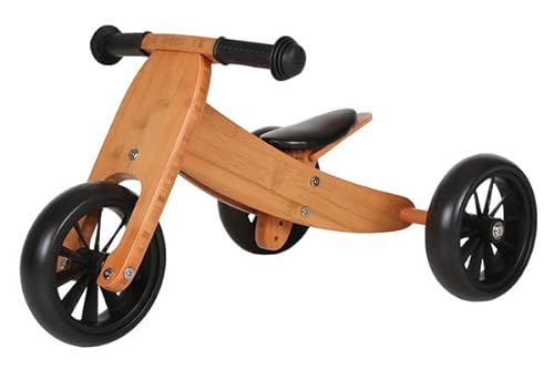 Lauflernrad/Laufrad aus Holz 4-in-1 Smartbike ab 1 Jahre (Bambus) von Bandits & Angels