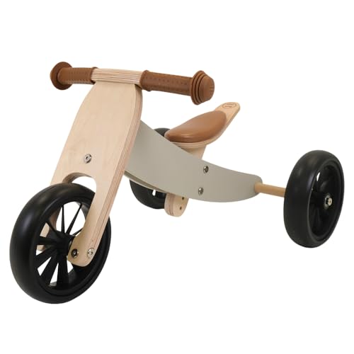 Bandits & Angels Smart Bike Laufrad Holz 4-in-1 Olivgrün ab 1 Jahr – Für Jungen und Mädchen – Laufrad aus Holz – Umkehrbar in Dreirad und Zweirad – Verstellbarer Sattel Bandits & Angels Smart Bike Laufrad Holz 4-in-1 Olivgrün ab 1 Jahr – Für Jungen und Mädchen – Laufrad aus Holz – Umkehrbar in Dreirad und Zweirad – Verstellbarer Sattel von Bandits & Angels