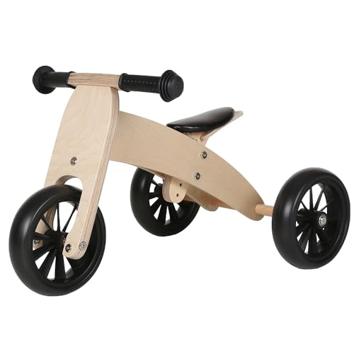 Bandits & Angels Smart Bike Laufrad Holz 4-in-1 ab 1 Jahr – Für Jungen und Mädchen – Laufrad aus Holz – Umkehrbar in Dreirad und Zweirad – Verstellbarer Sattel Bandits & Angels Smart Bike Laufrad Holz 4-in-1 ab 1 Jahr – Für Jungen und Mädchen – Laufrad aus Holz – Umkehrbar in Dreirad und Zweirad – Verstellbarer Sattel von Bandits & Angels