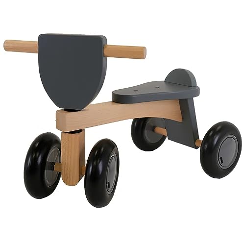 Bandits & Angels Vintage Rider Grey Laufrad Holz ab 1 Jahr – Für Jungen und Mädchen – Holzlaufrad Grau – Vierrad – Geräuscharme und kratzfreie Räder Bandits & Angels Vintage Rider Grey Laufrad Holz ab 1 Jahr – Für Jungen und Mädchen – Holzlaufrad Grau – Vierrad – Geräuscharme und kratzfreie Räder von Bandits & Angels