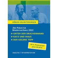 Abitur  Deutsch Niedersachsen 2022 EA - Königs Erläuterungen-Paket von Bange, C
