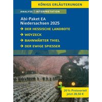 Abitur Niedersachsen 2025 EA Deutsch - Paket von Bange, C